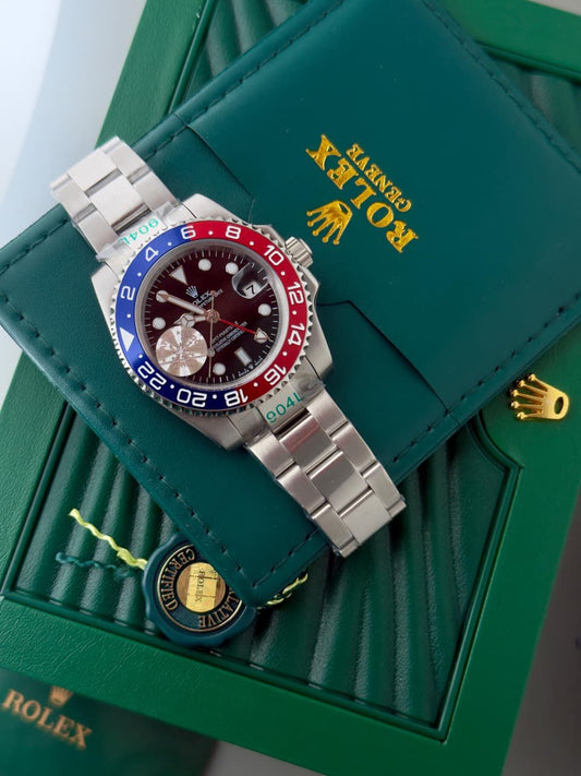 Ro_ex GMT-Master Automatic – Premium Edition - Red And Blue Color