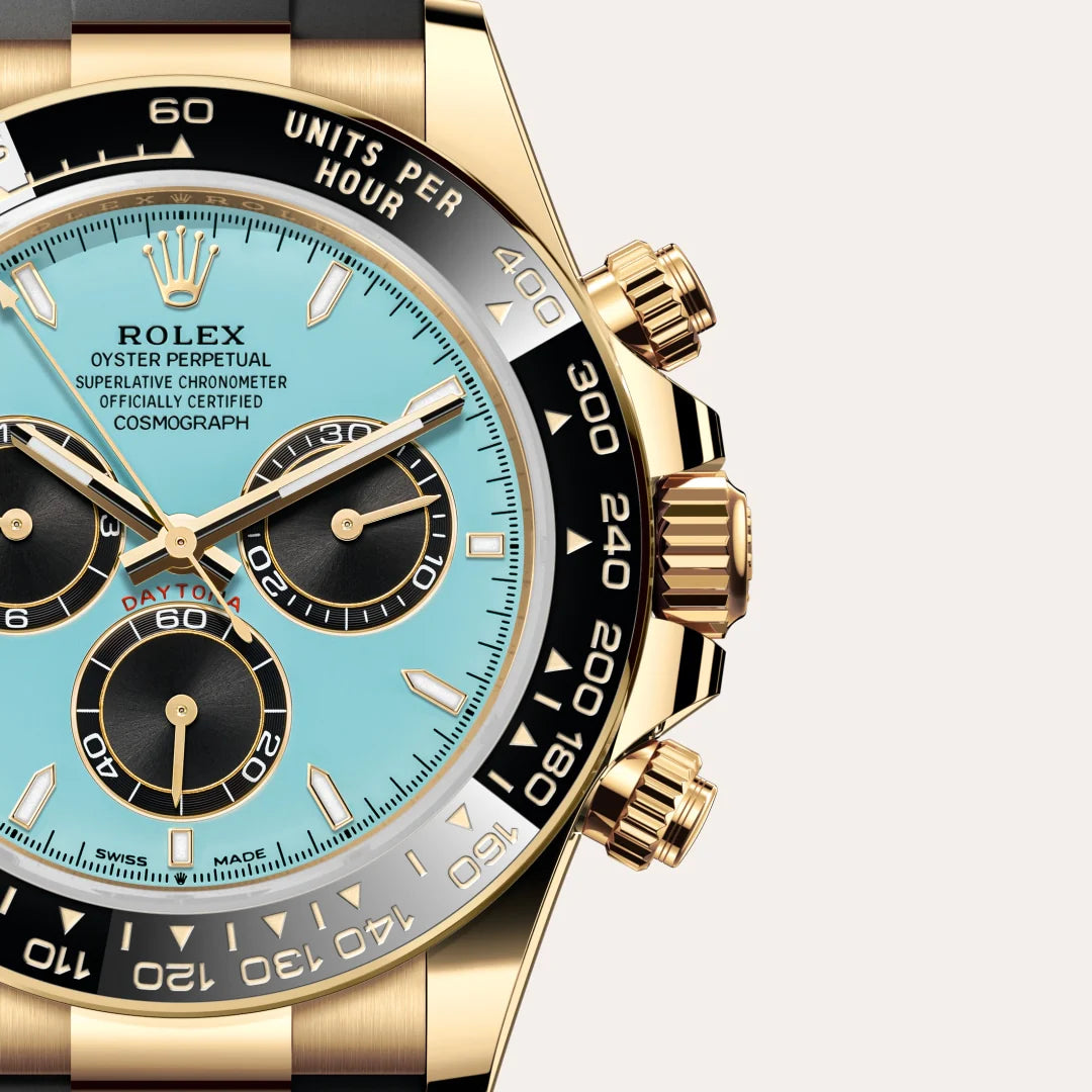 R_lex Daytona Turquoise Unworn Full Set Tiffany Men