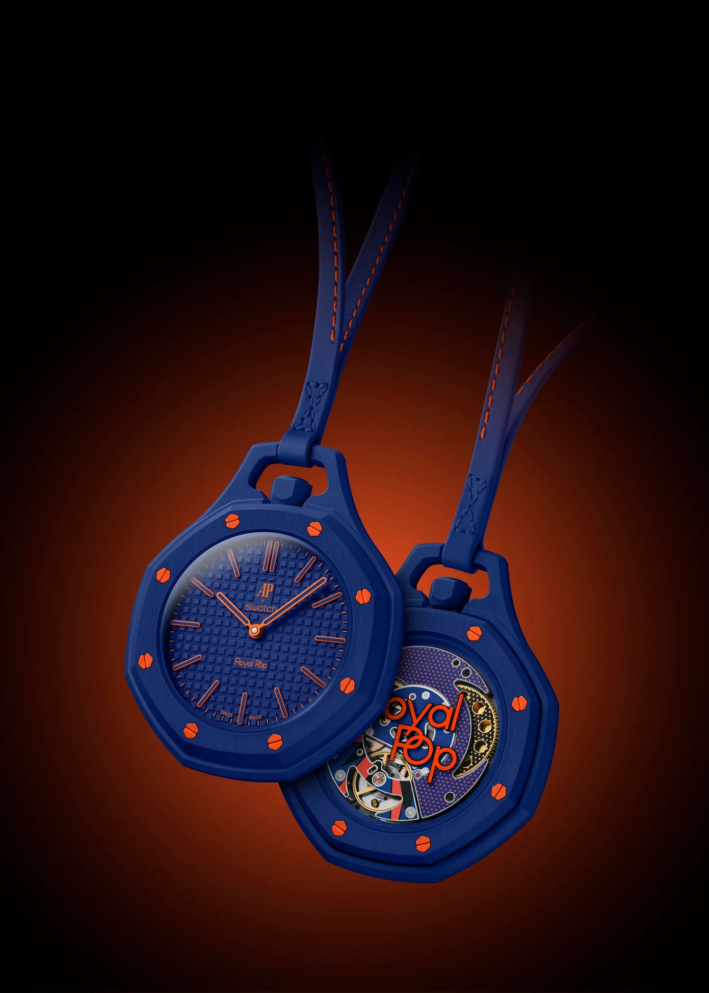 Audemars Piguet  X Swatch | Royal Pop Orenji Hachi