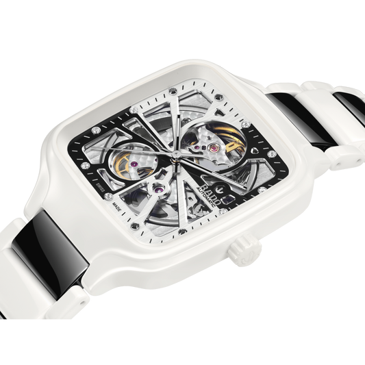 R@do True Square Automatic Open Heart Diamonds Limited Edition